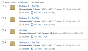 Chicago Trib Database results list2