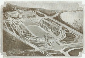 Soldier Field, from souvenir booklet