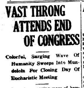 Vast Throng headline 26 June 1926 p1 Lake Co Register0013