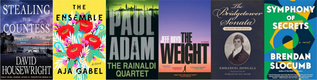 Six book covers