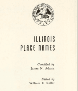 Illinois Place Names